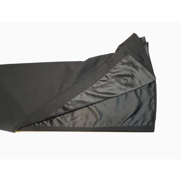 Bardot Women 8 Black Cutout Side Slit  Mob Wife Cocktail Evening Party Dress - Picture 12 of 16